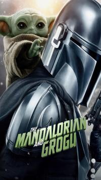 Star Wars The Mandalorian and Grogu Poster HD